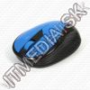 Olcsó Omega Optical Mouse WIRELESS (OM 415) 1000dpi Blue-Black (422017) (IT10891)